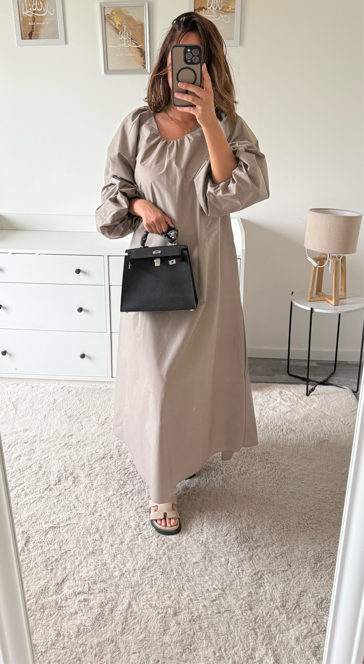 Robe popeline 100% coton