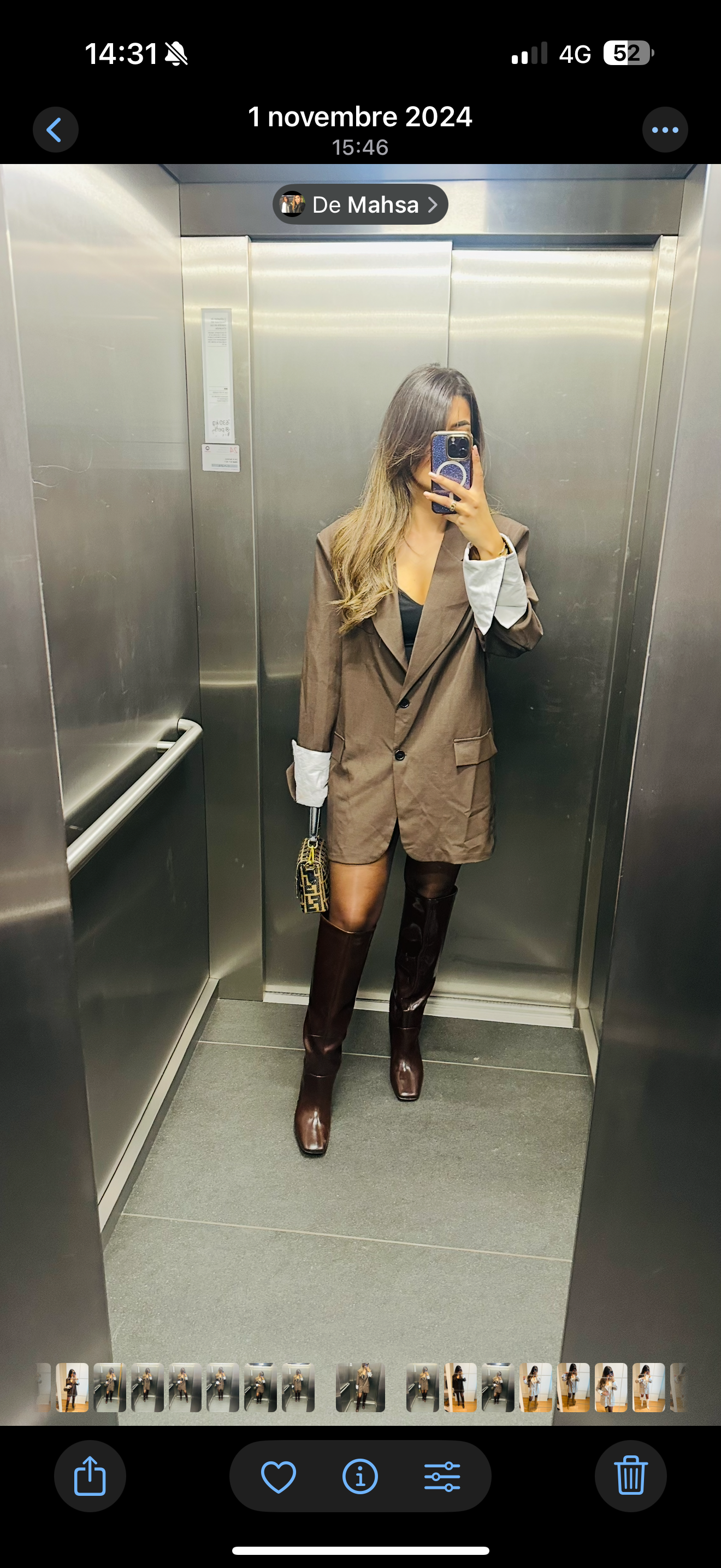 Blazer à manches retroussées