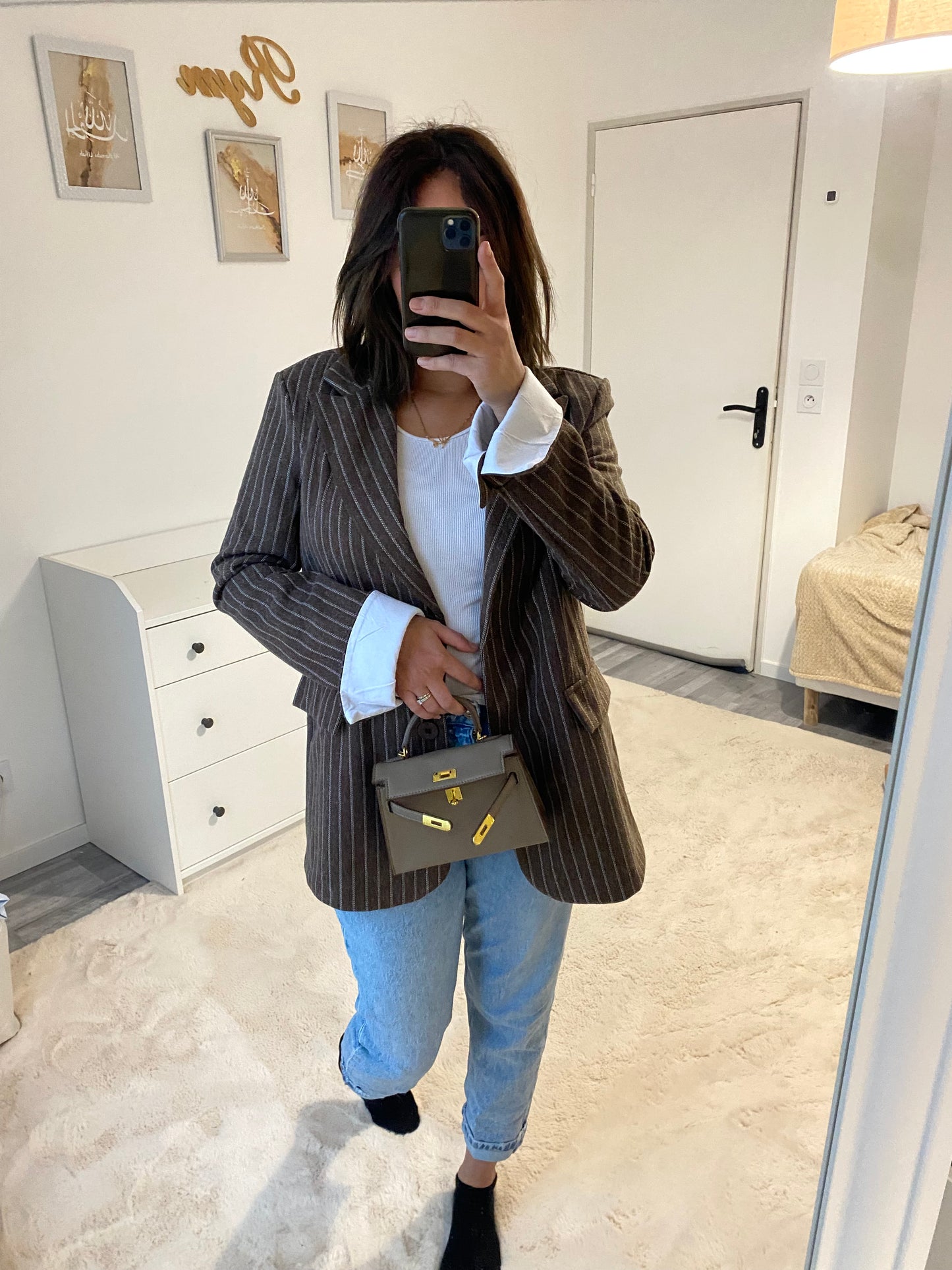 Blazer épais velours