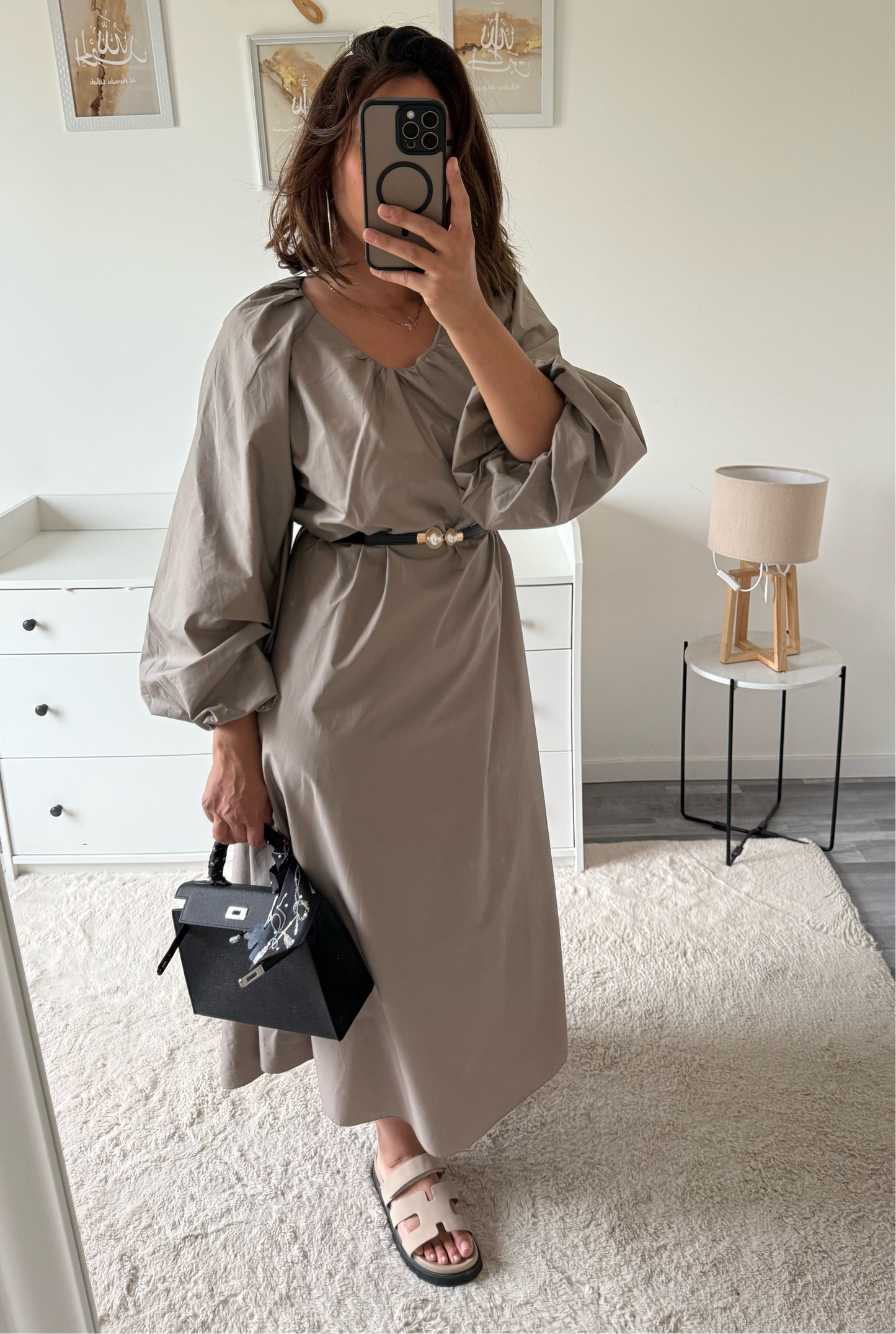 Robe popeline 100% coton