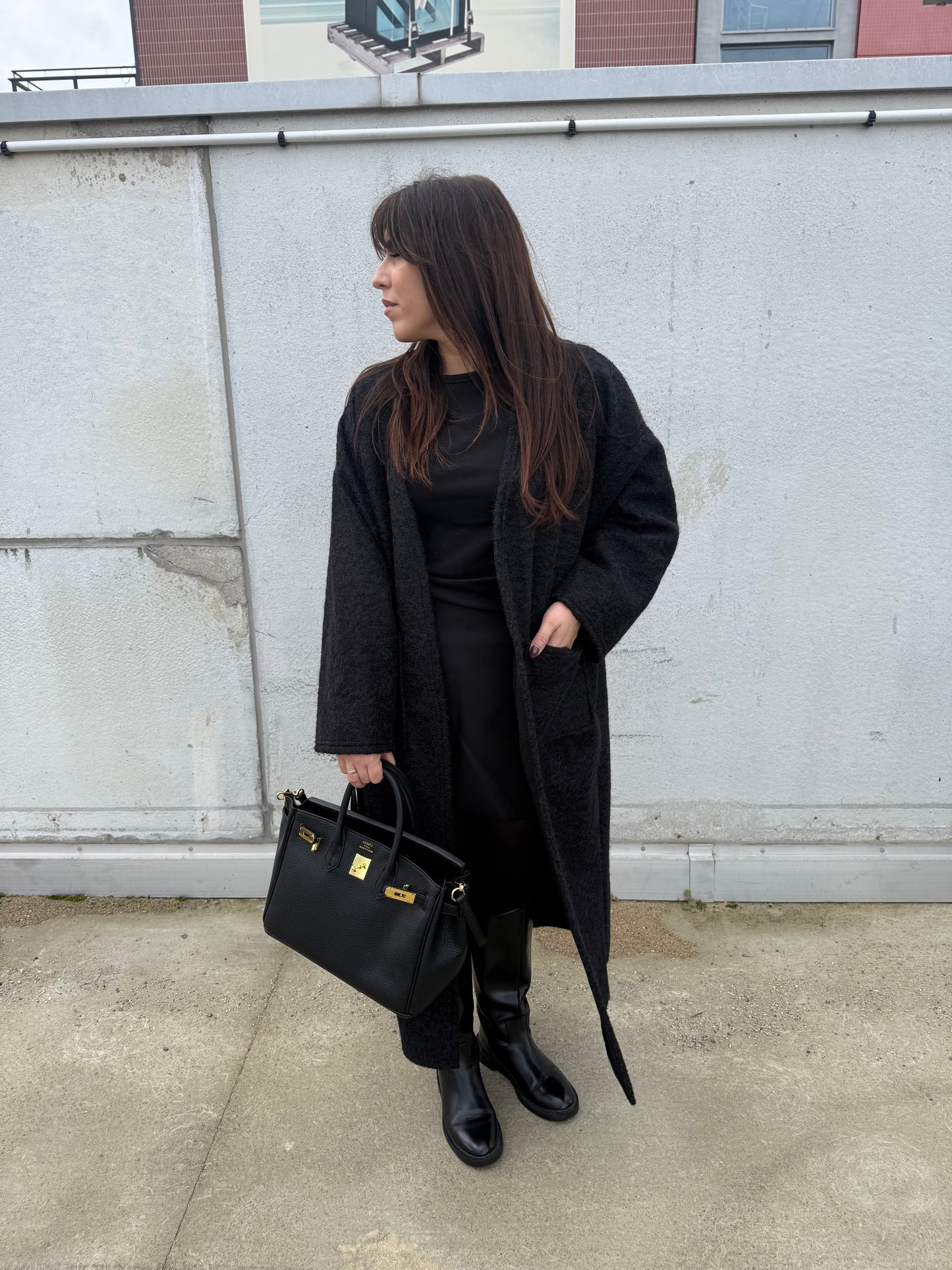 Gilet comfy noir