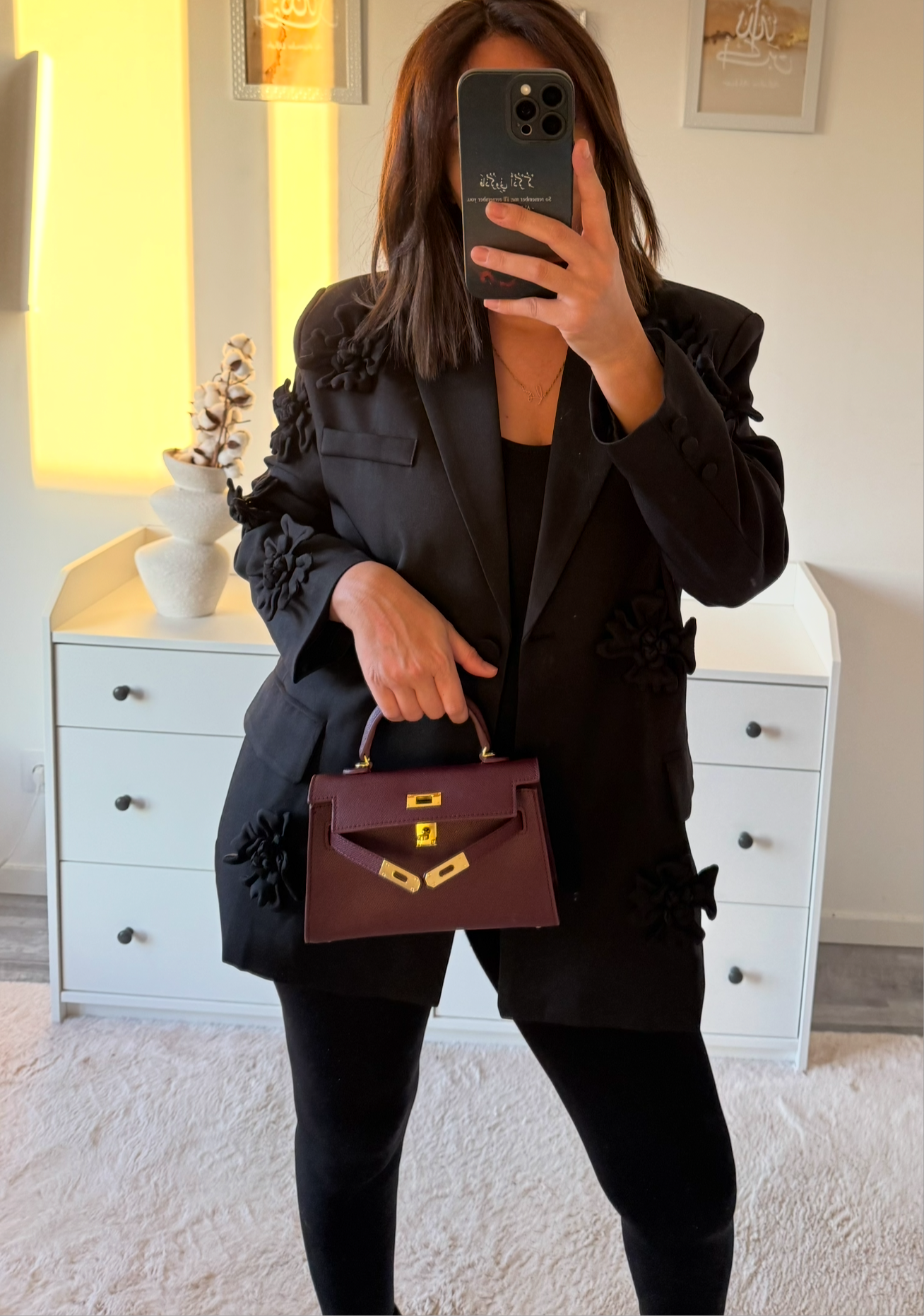 Blazer à fleurs
