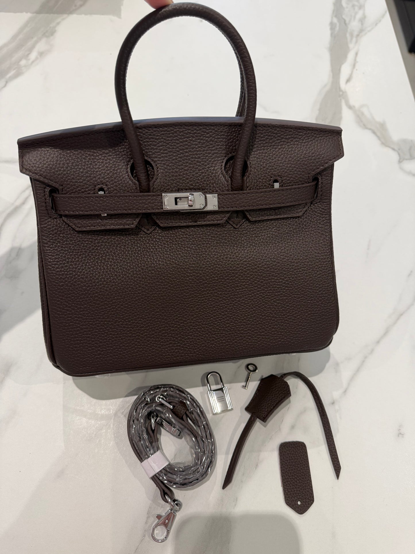 Sac Birk 25cm 100% cuir de vache
