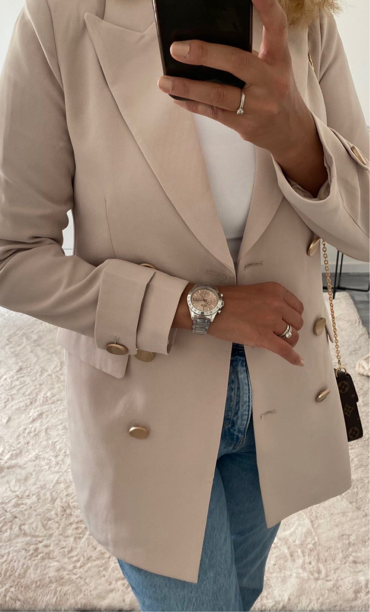 Blazer nude