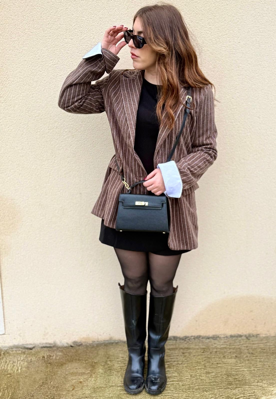 Blazer épais velours