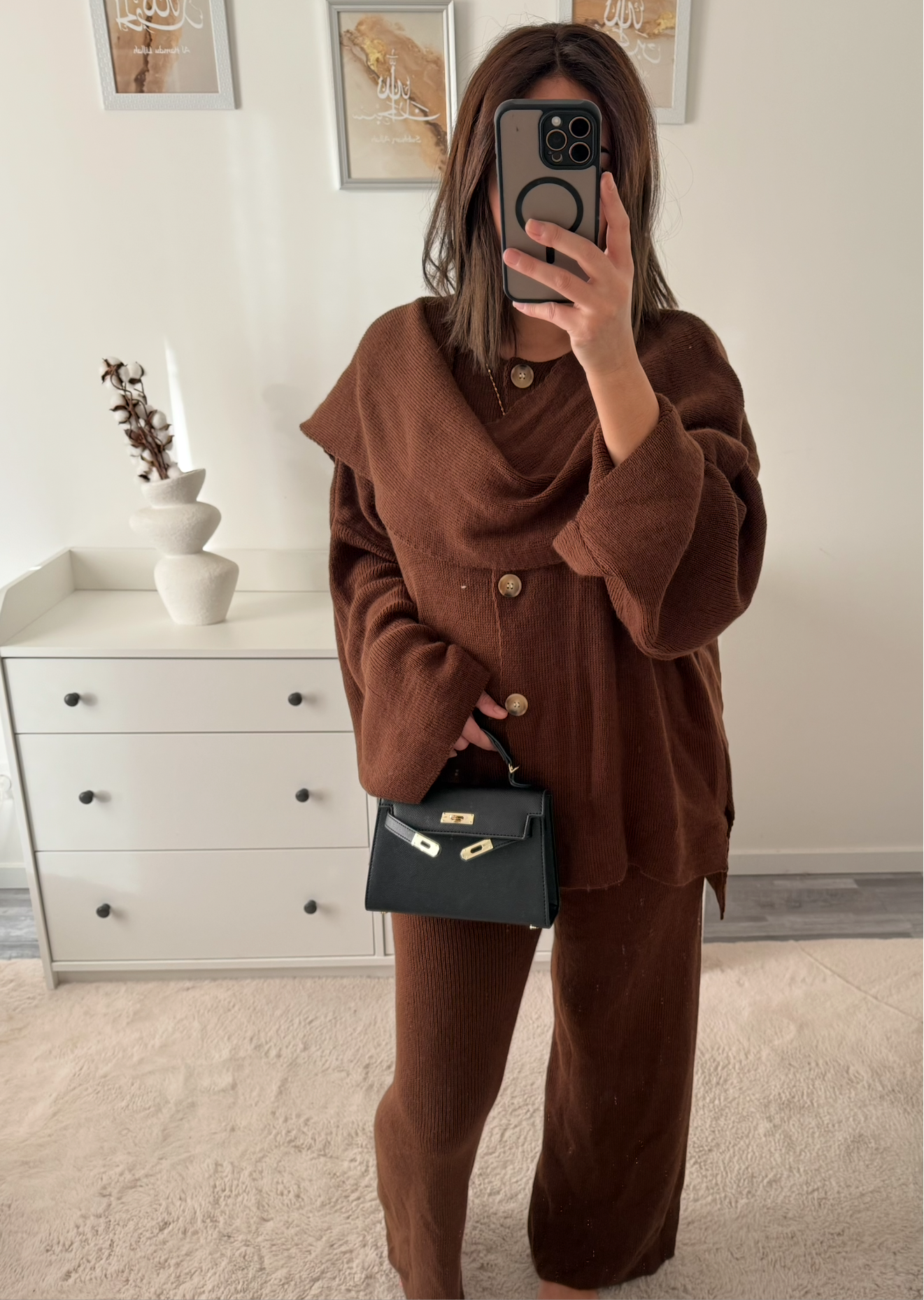 Ensemble avec écharpe