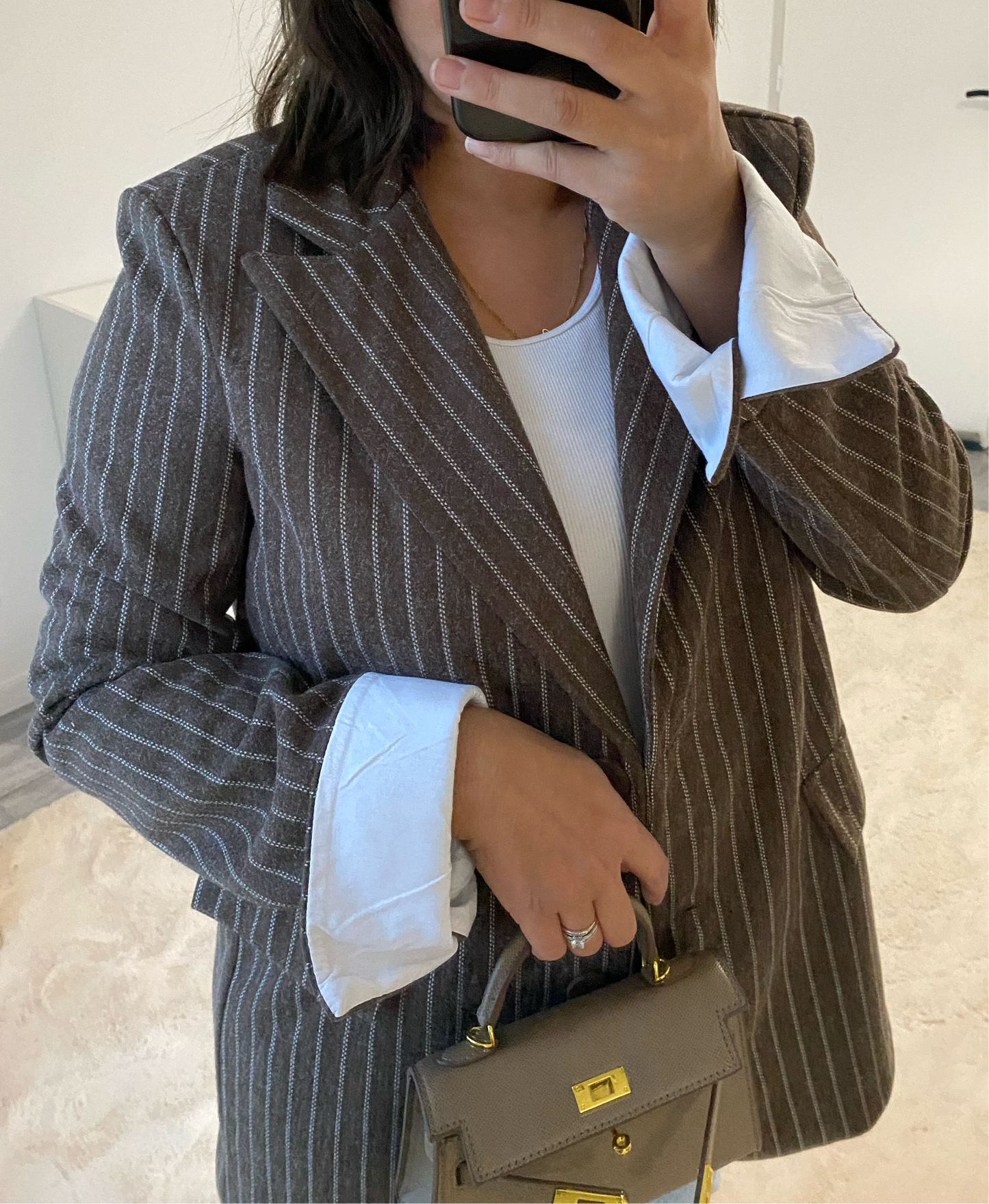 Blazer épais velours