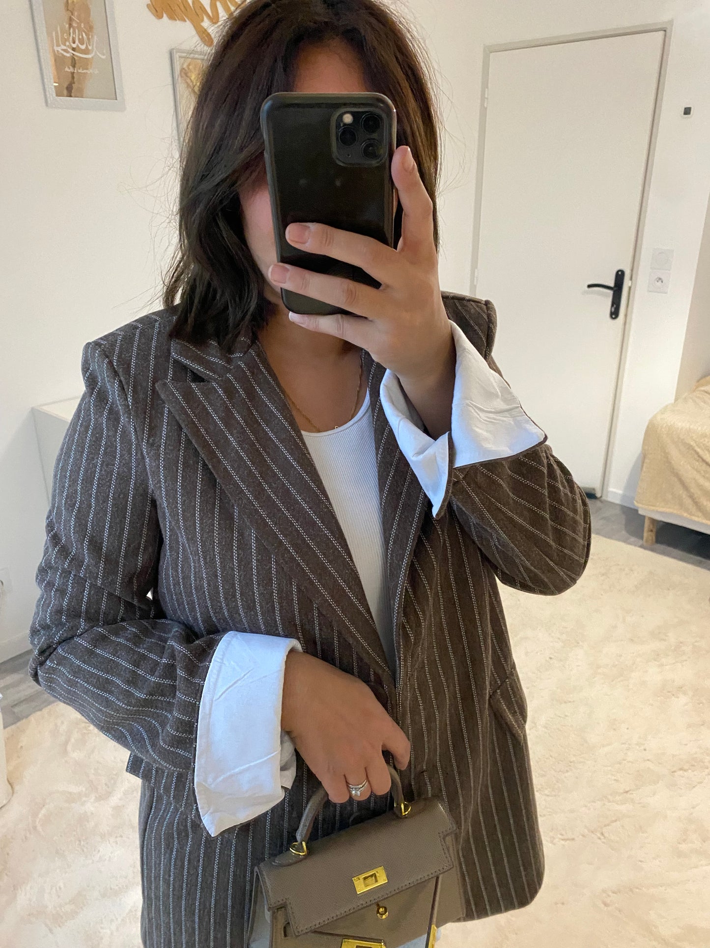 Blazer épais velours