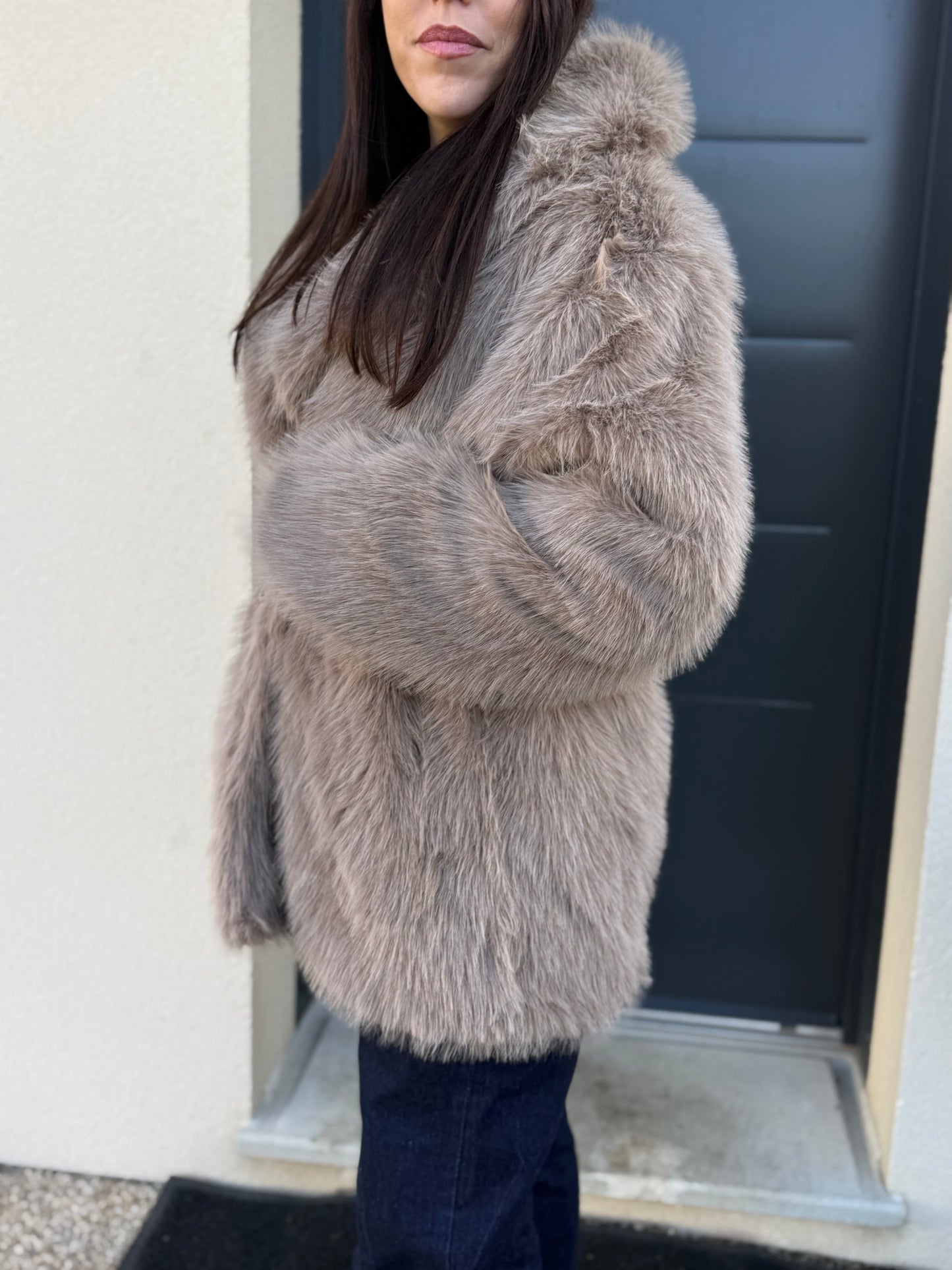 Fourrure mi longue [camel]