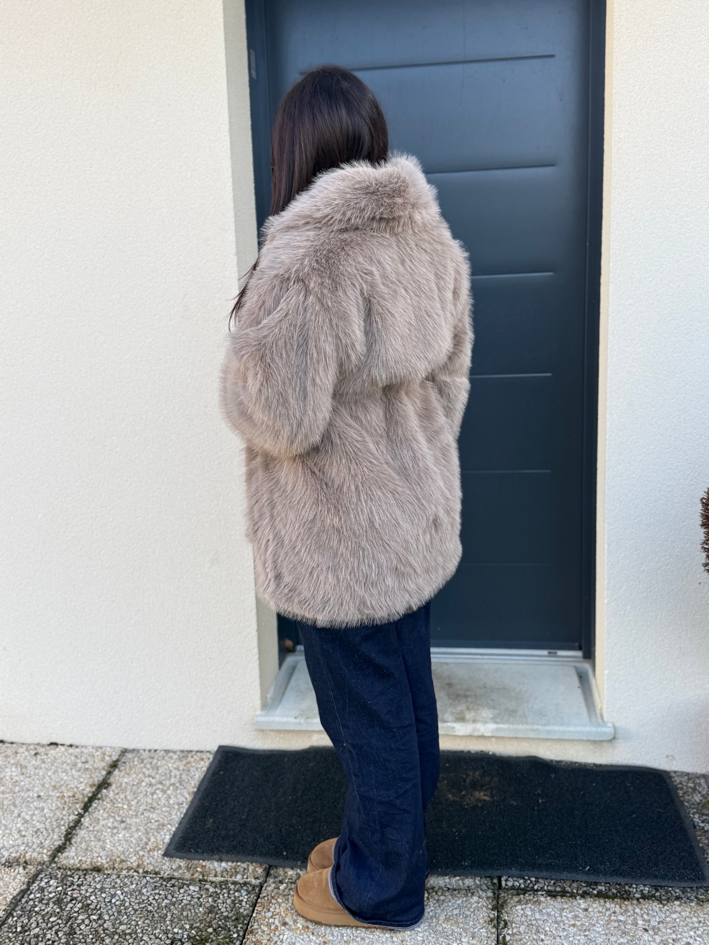 Fourrure mi longue [camel]