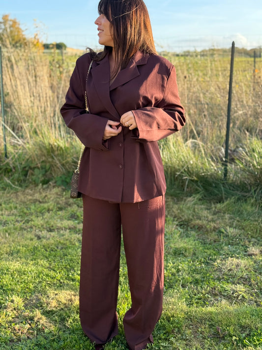 Ensemble Blazer [bordeaux]