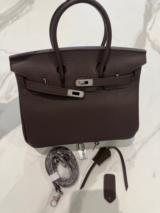 Sac Birk 25cm 100% cuir de vache