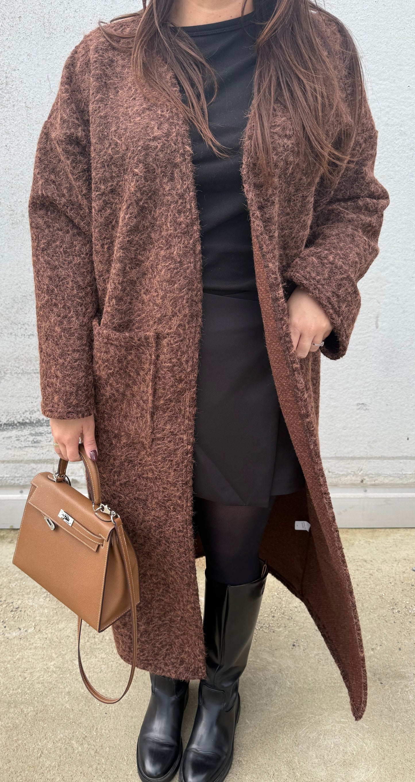 Gilet comfy chocolat