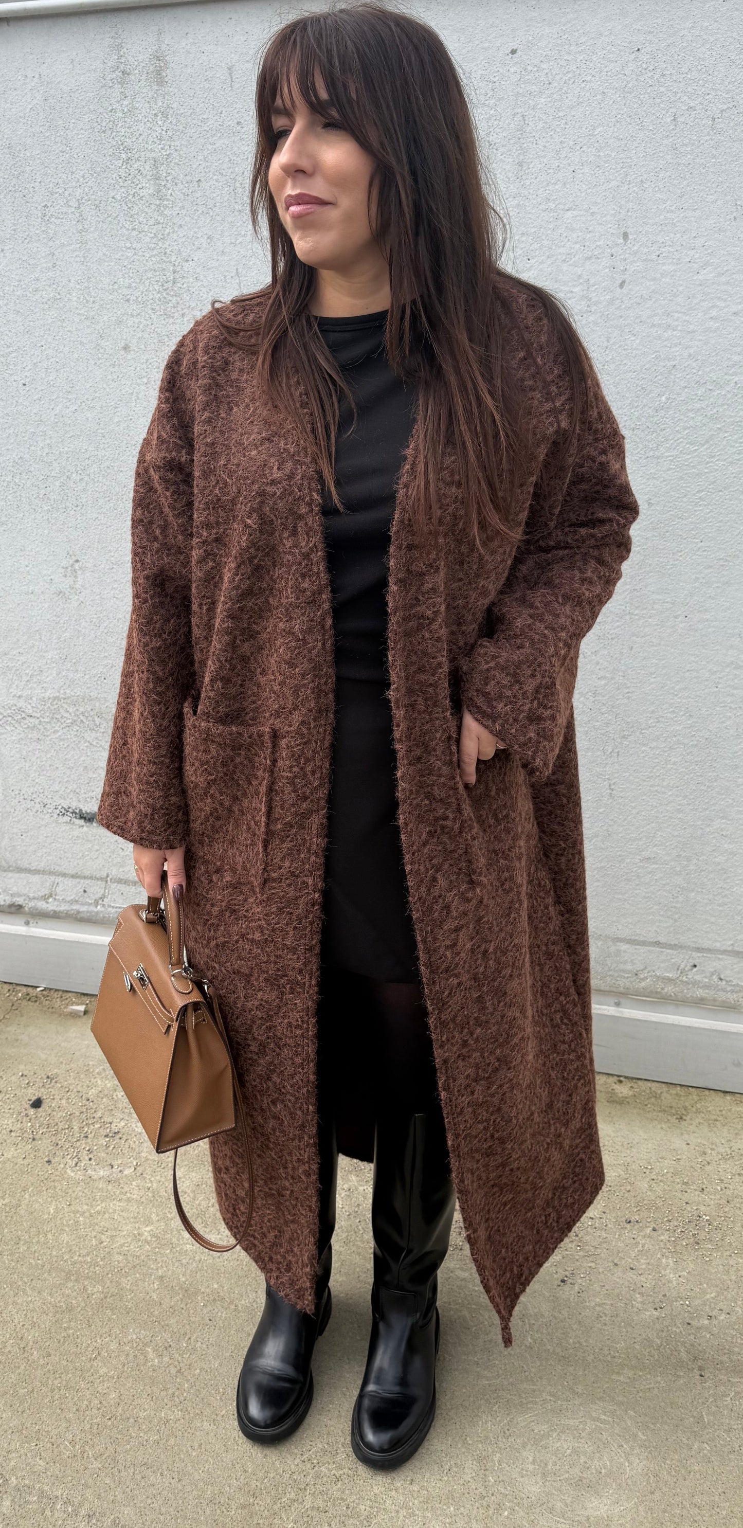Gilet comfy chocolat