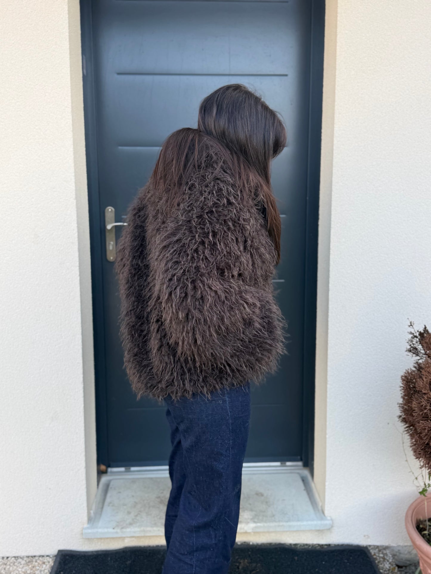 Fourrure à poils longs [chocolat]