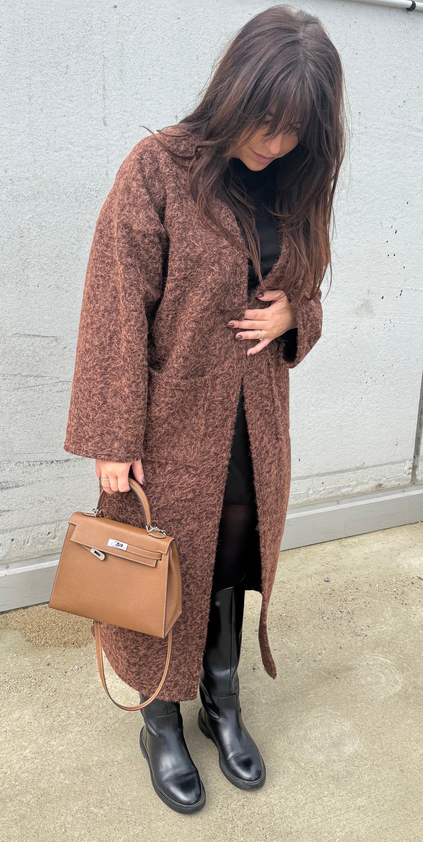 Gilet comfy chocolat