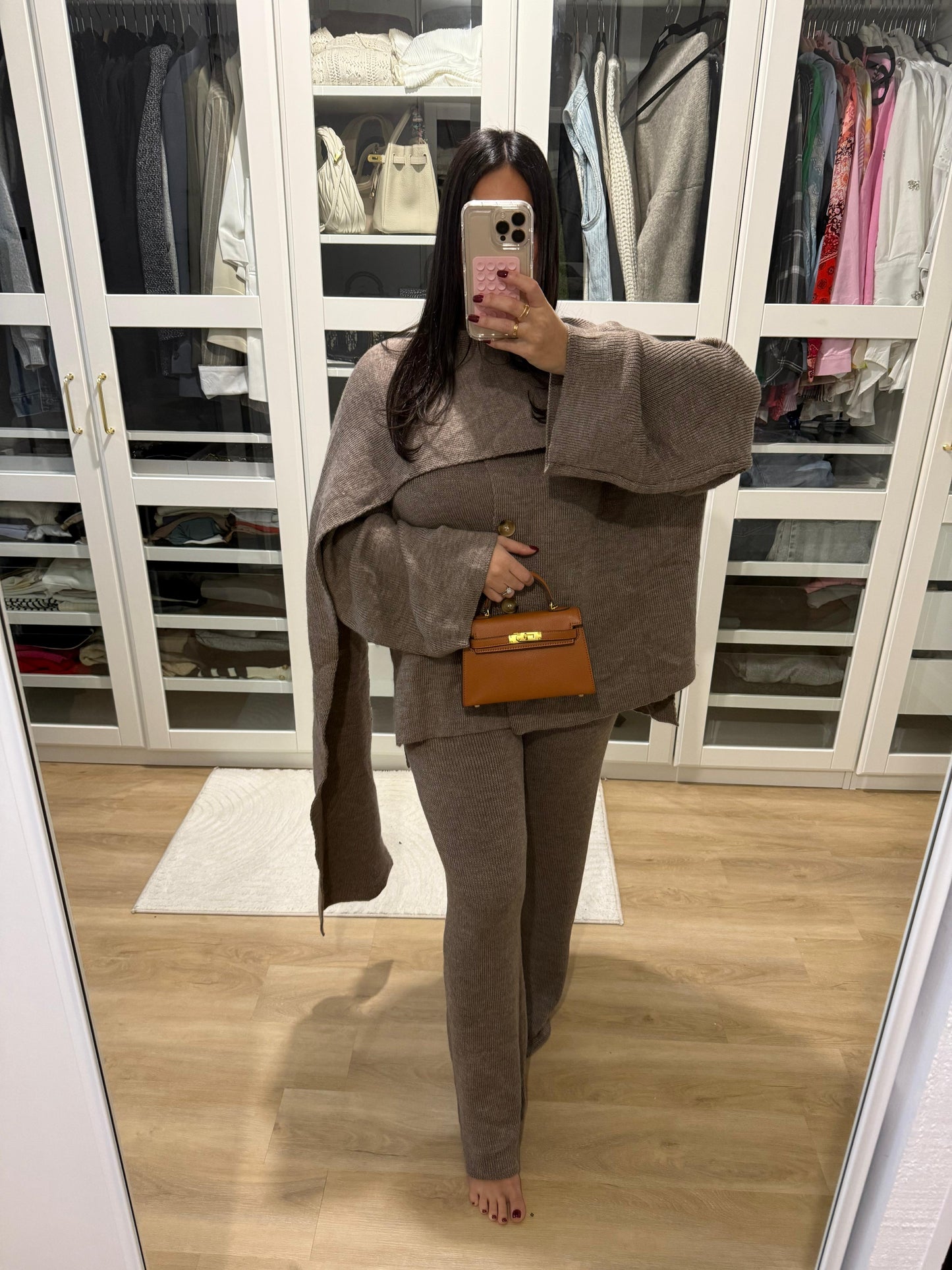 Sac key camel 19cm