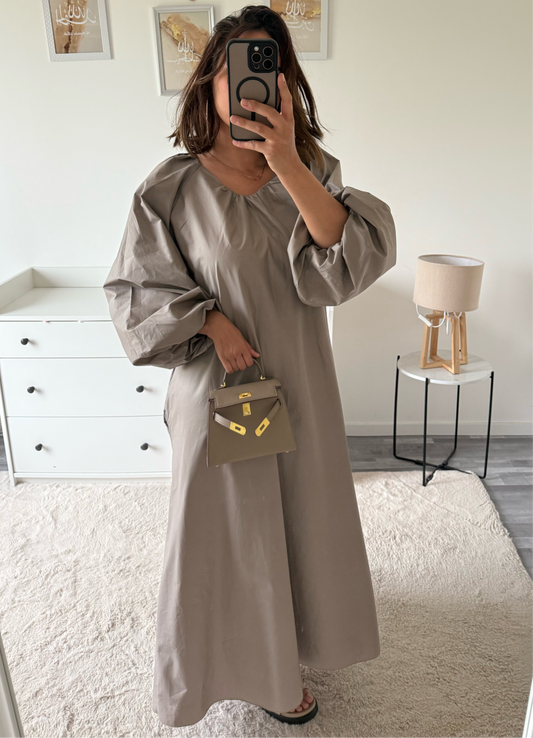 Robe popeline 100% coton