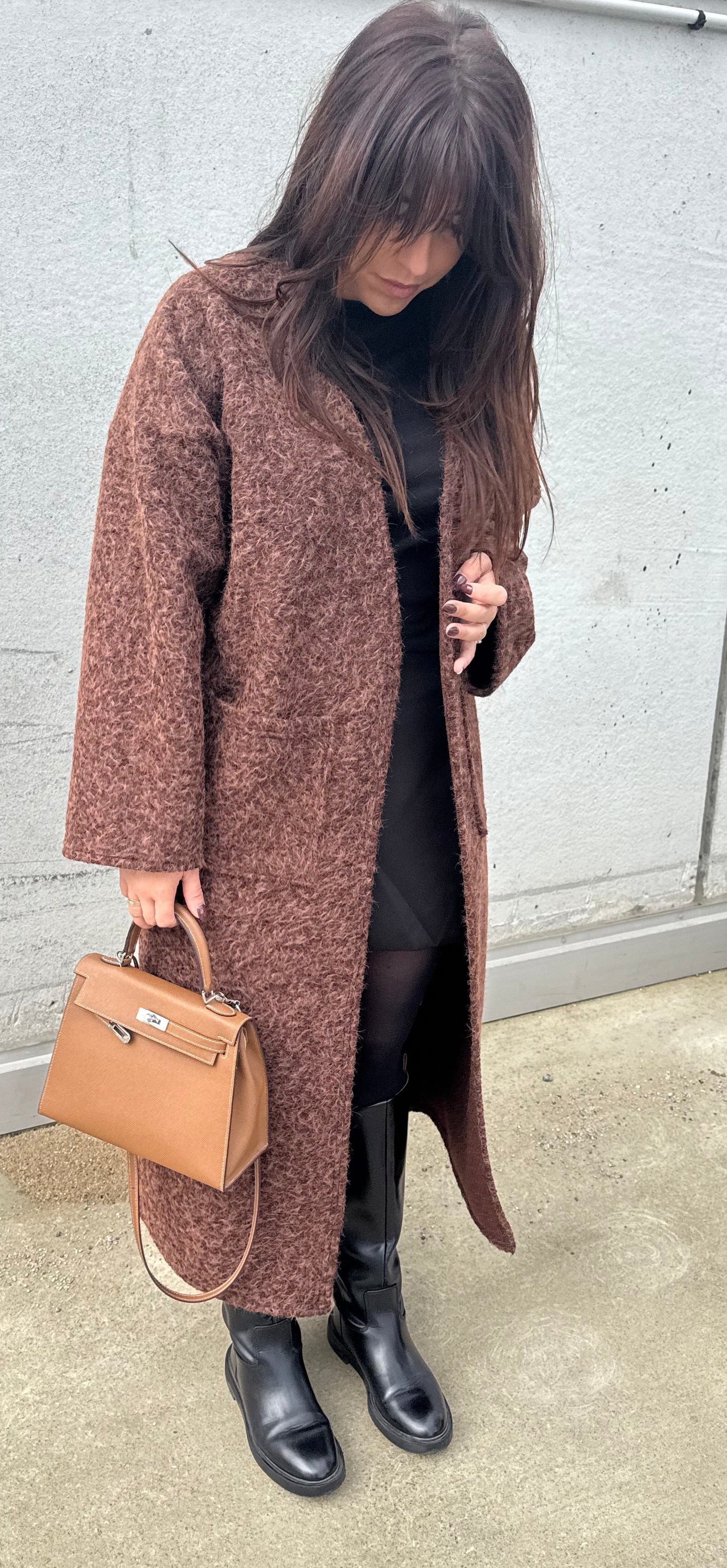Gilet comfy chocolat