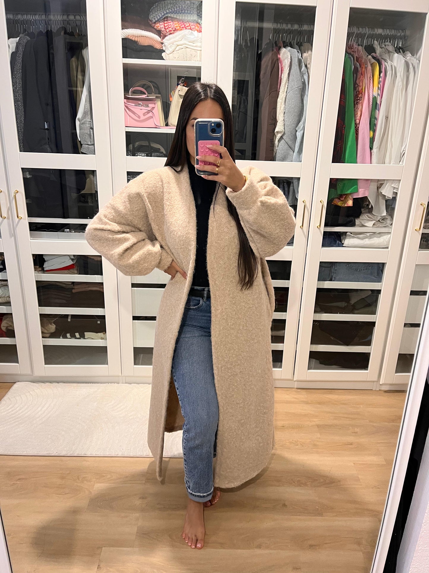 Gilet comfy beige